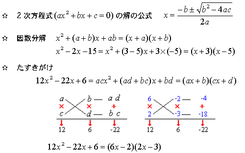 たすき がけ 因数 分解 因数分解のたすき掛けの裏ワザ 教科書では教えてくれない たすき 掛けを簡単にする方法 とは 教科書をわかりやすく通訳するサイト